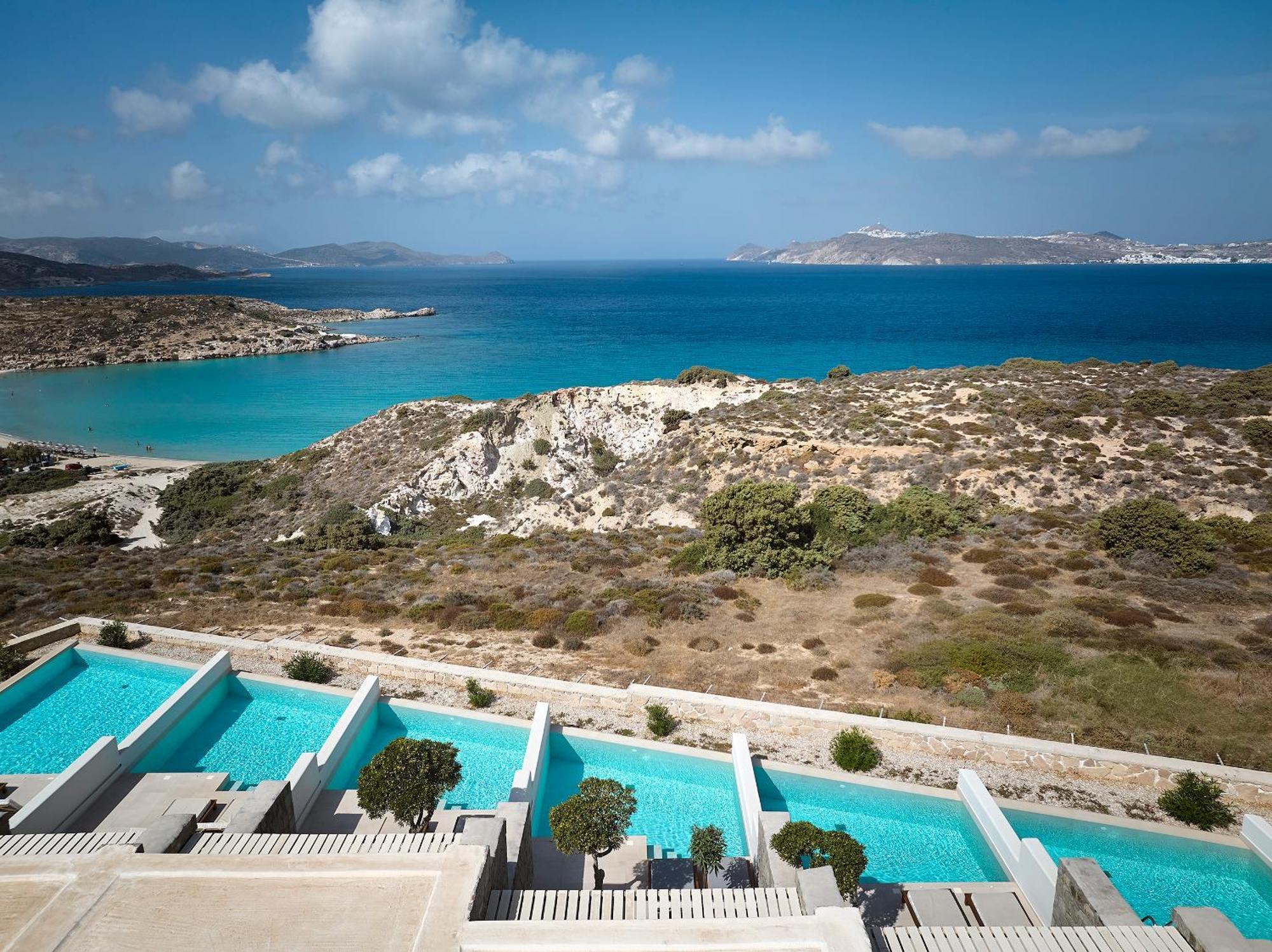 אדאמאס Hotel Milos Sea Resort מראה חיצוני תמונה
