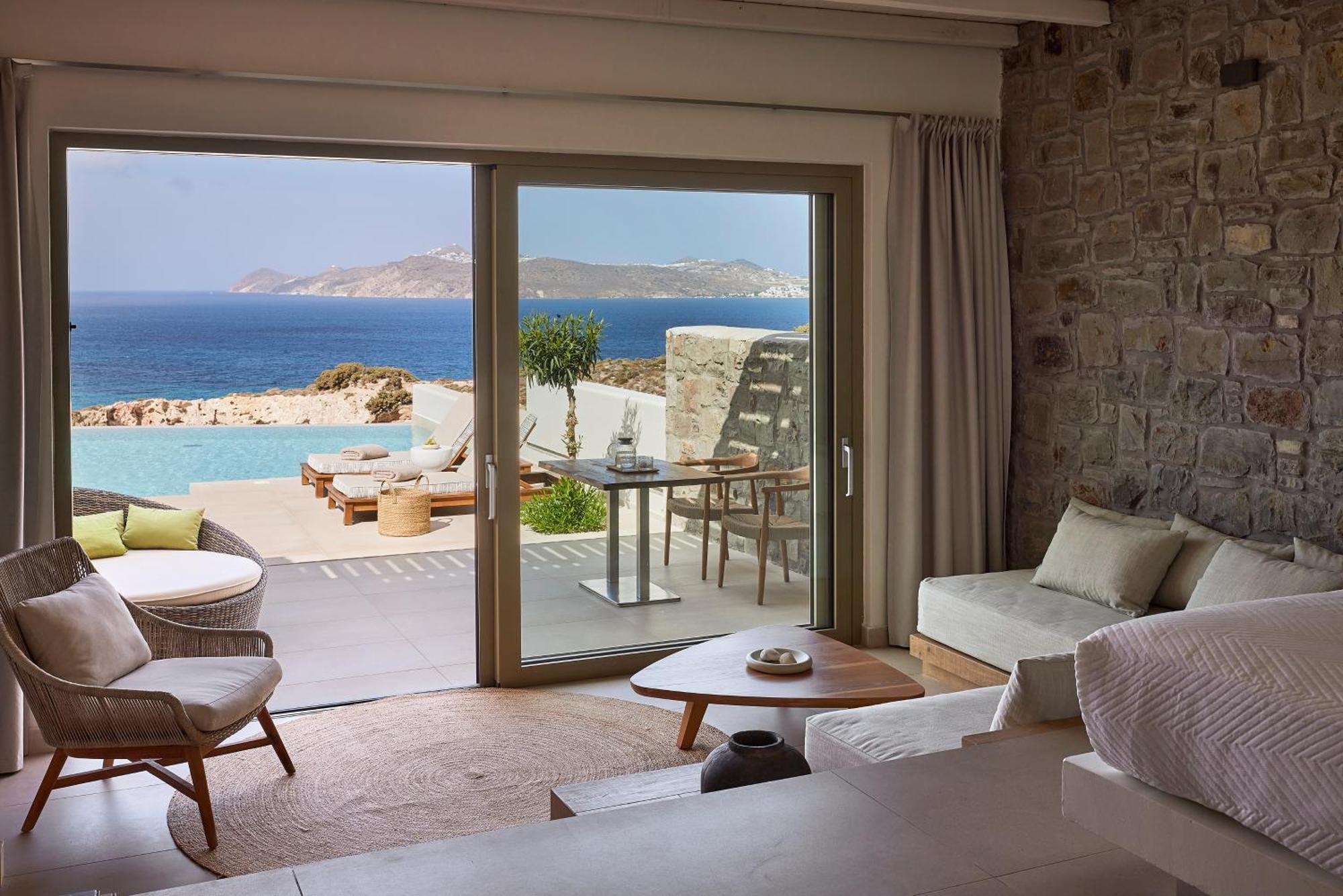 אדאמאס Hotel Milos Sea Resort מראה חיצוני תמונה